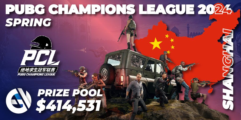 PUBG Champions League 2024 - Spring 🎮 PUBG Tournament 📅 Match Schedule ...