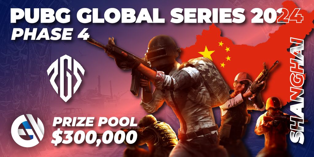 PUBG Global Series 2024 Phase 4 🎮 PUBG tournament 📅 Match schedule on