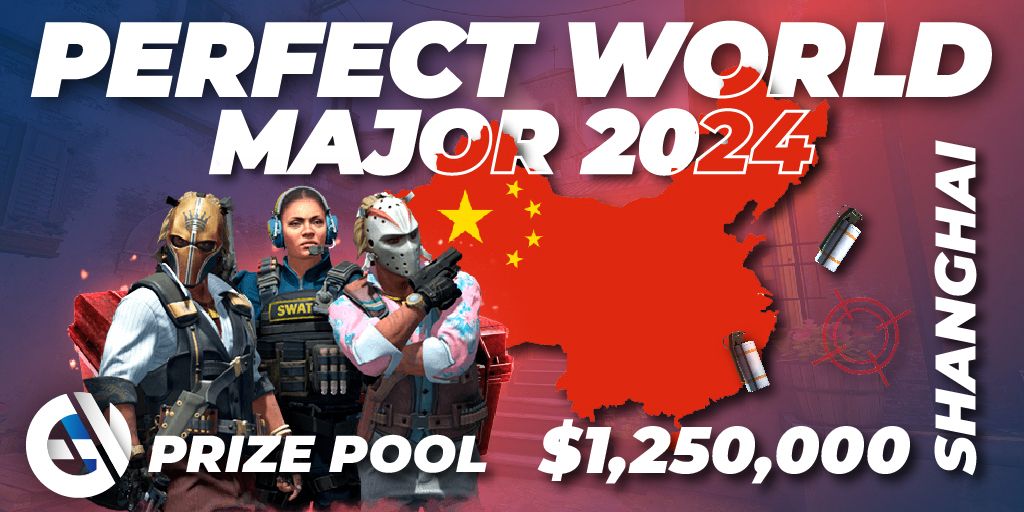 Perfect World Shanghai Major 2024 🎮 CounterStrike (CS2) tournament 📅