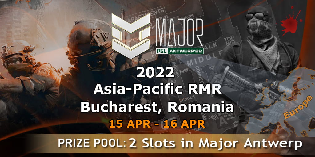 PGL Major Antwerp 2022 AsiaPacific RMR 🎮 CounterStrike (CS2