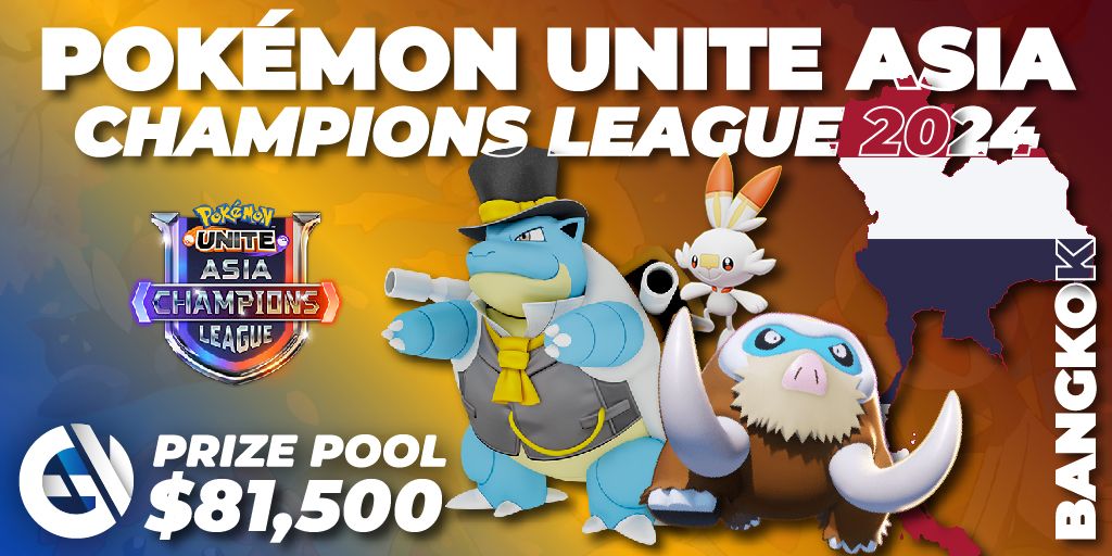 Pokémon UNITE Asia Champions League 2024 Pokemon. Bracket, Tickets, Prize