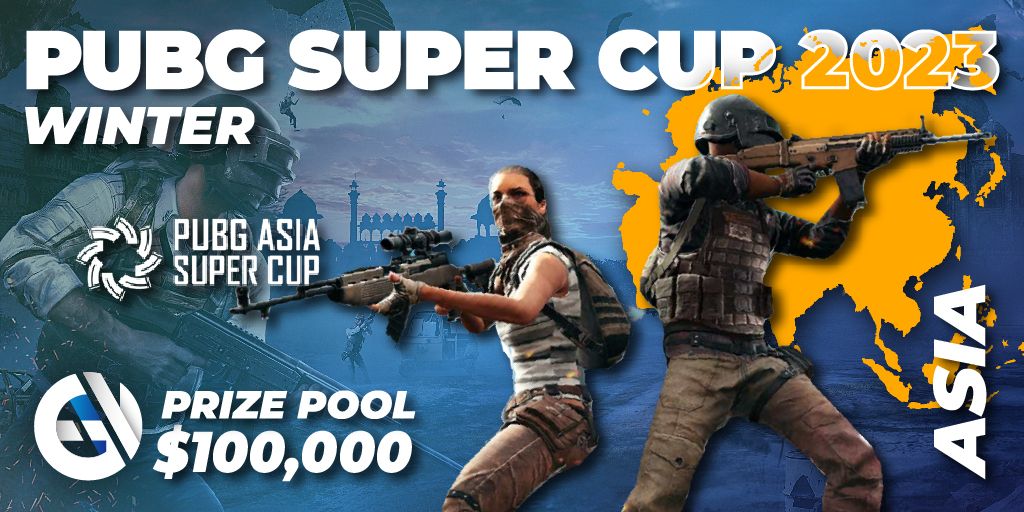 PUBG Asia Super Cup 2023 Winter PUBG. Bracket, Tickets, Prize