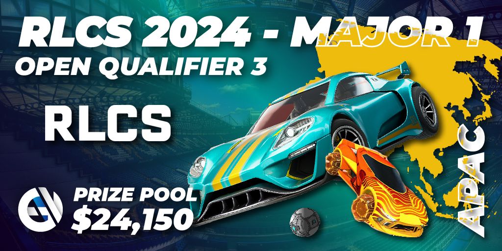 RLCS 2024 Major 1 APAC Open Qualifier 3 Rocket League. Bracket