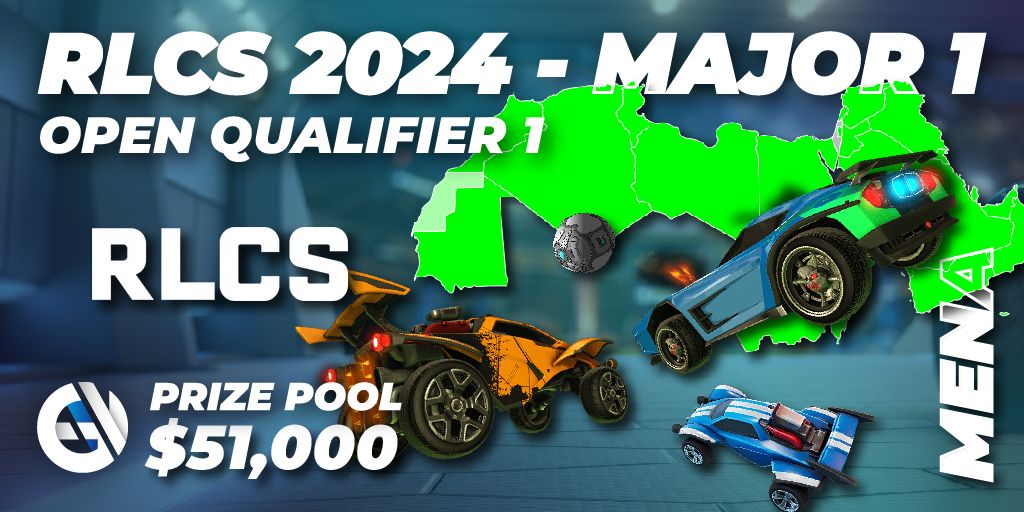 RLCS 2024 Major 1 MENA Open Qualifier 1 Rocket League. Bracket