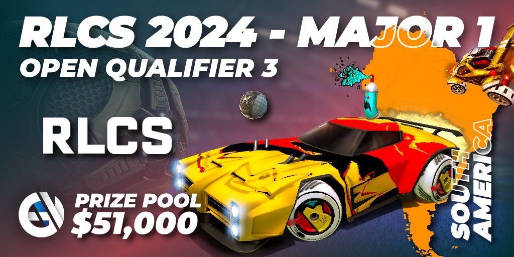 RLCS 2024 Major 1 SAM Open Qualifier 3 🎮 Rocket League tournament 📅