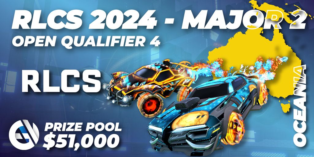 RLCS 2024 Major 2 OCE Open Qualifier 4 🎮 Rocket League tournament 📅