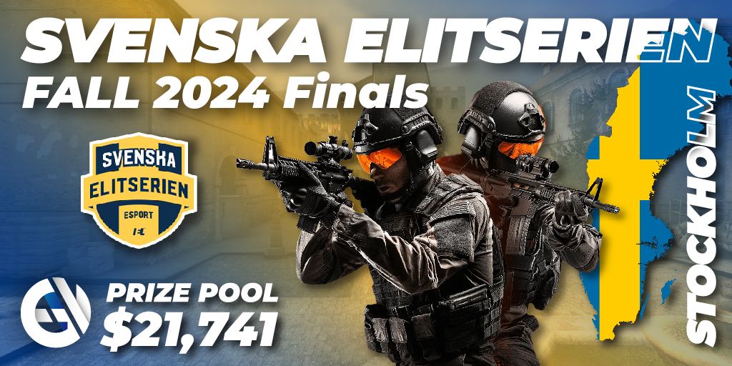 Svenska Elitserien Fall 2024 Finals 🎮 CounterStrike (CS2) tournament 📅