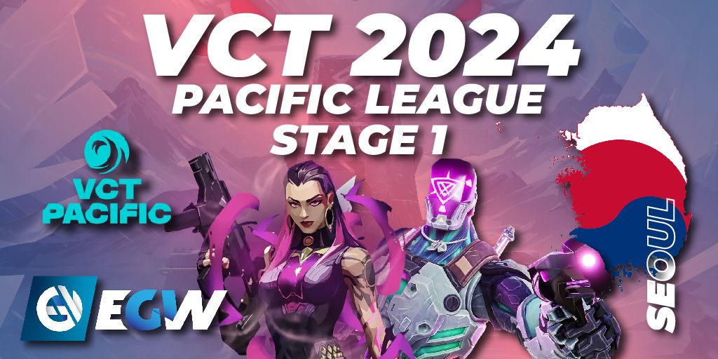 VALORANT Champions Tour 2024 Pacific League Stage 1 Group Stage
